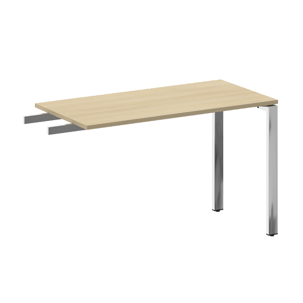 Metal System Direct Брифинг-приставка БП.ПР-4 Акация/Нерж. сталь 1200*600*750 - Вид 1