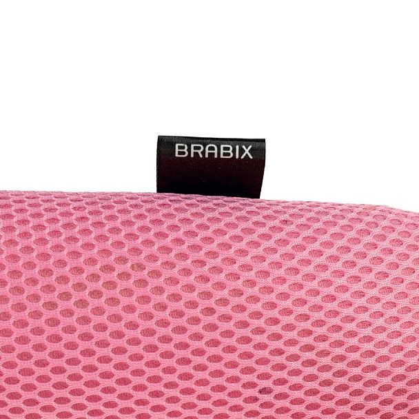 Кресло BRABIX "Fly MG-396W", с подлокотниками, пластик белый, сетка, розовое, 533008 - Вид 11