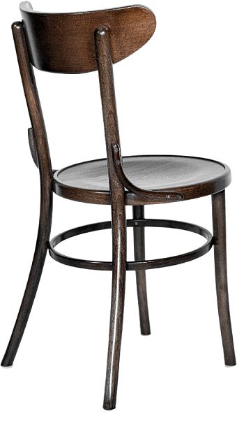 Стул деревянный венский Милем темный орех - Вид 3