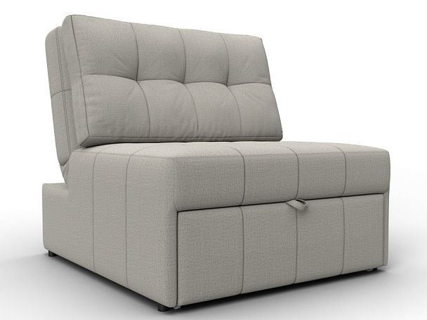 Кресло-кровать Лига-107 (80) Рогожка бежевый - Вид 1