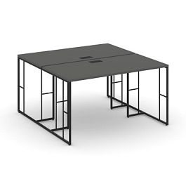 Rift Рабочая станция RF.DRS-003 Антрацит/Металл Черный 1380*1232*750 - Фото предпросмотра