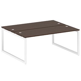 Metal System Quattro Р. ст. на О-образном м/к 50БО.РАС-СП-2.5 Венге/Белый металл 1800*1475*750 - Фото предпросмотра