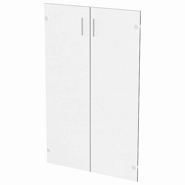 Дверь СТЕКЛО прозрачное "Арго", КОМПЛЕКТ 2 шт., 355х4х1150 мм, БЕЗ ФУРНИТУРЫ - Вид 2