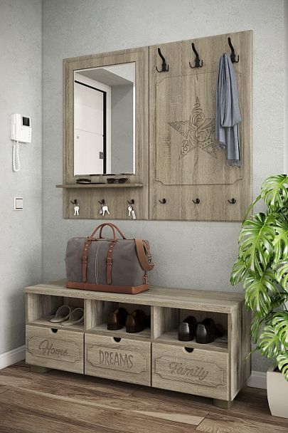 Вешалка настенная ДримСтар ДС-31 - Вид 2