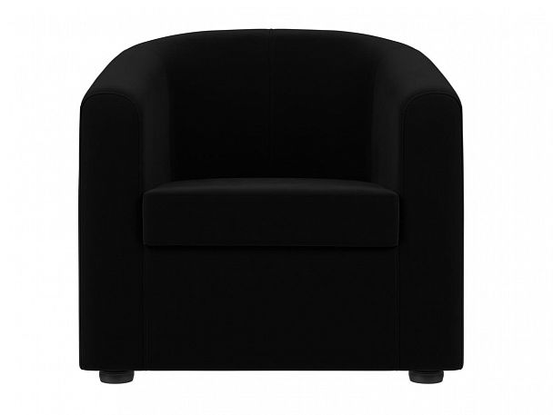 Кресло Норден (полностью микровельвет черный) - Вид 2