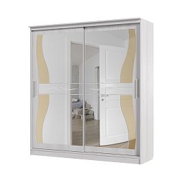 Шкаф-купе Олимп 1 (2000*2200*650) анкор/анкор - Фото предпросмотра