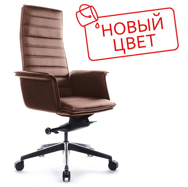 Кресло Rubens A1819-2 Светло-коричневый (MB915) натуральная кожа 68*68*119-125 - Вид 2