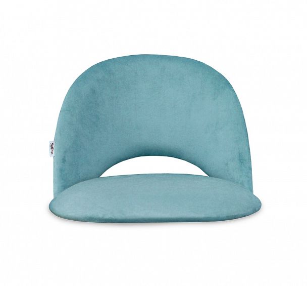 Стул полубарный Sheffilton SHT-ST34-1/S29-1 голубая пастель/черный муар - Вид 7