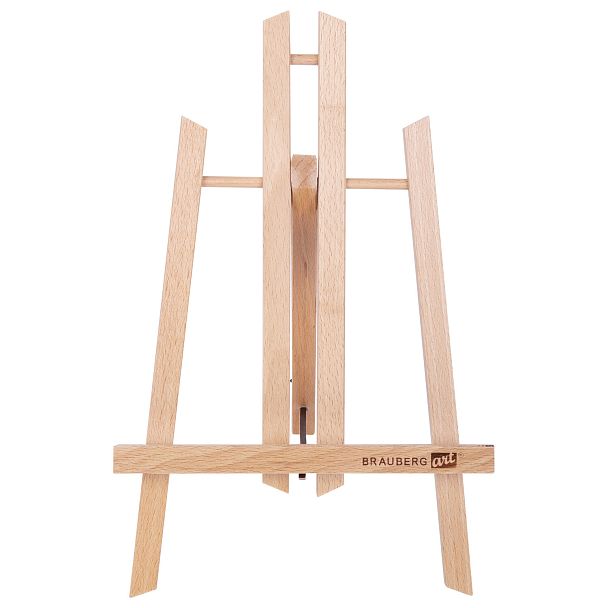 Мольберт настольный из бука 19х16х28 см, высота холста до 30 см, лакированный, BRAUBERG ART CLASSIC, 192253 - Вид 4
