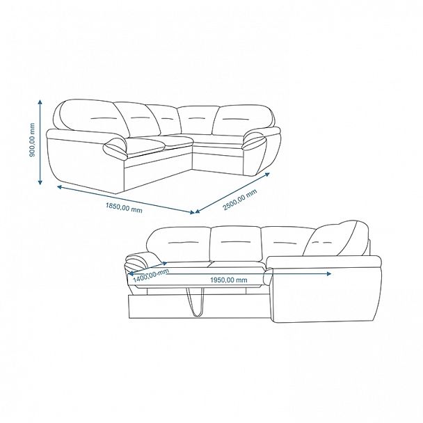Угловой диван "Эльсинор 7" - Вид 5