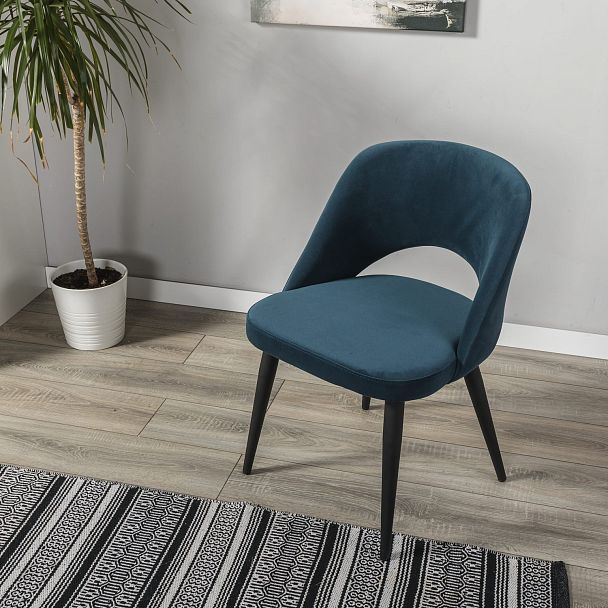 Стул Lars Diag blue/черный - Вид 11