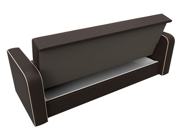 Диван-книжка Тур Экокожа\Велюр коричневый - Вид 8