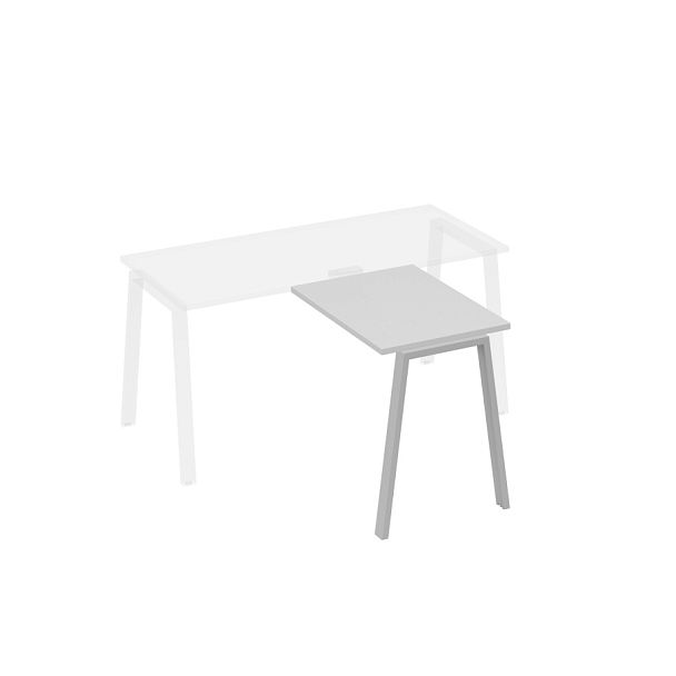 Брифинг-приставка с каркасом TRE A4 А4 Б3 071 БП серый / металлокаркас серый - Вид 1