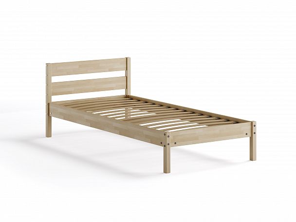 Кровать деревянная Мечта 900*2000, береза, цвет натуральный - Вид 3