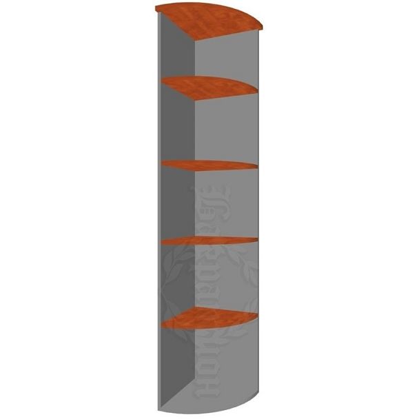 Стеллаж угловой высокий "Фаворит" СТУ-4 - Вид 1