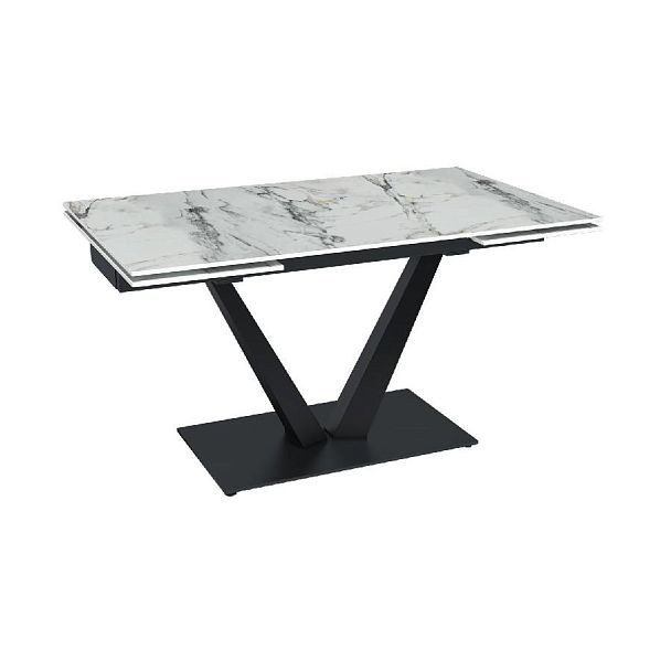 Стол раскладной Malibu (140+40+40), керамика глянцевая Ice Jade - Вид 1