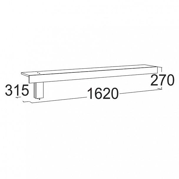 Полка 1 "Ольга 19" - Вид 2
