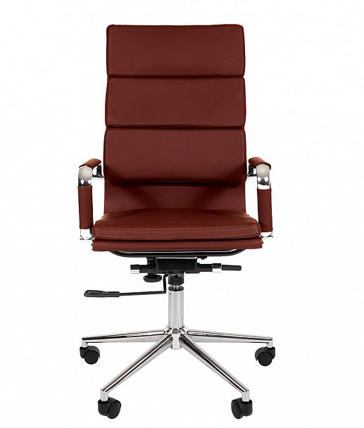 Кресло CHAIRMAN 750, экокожа, коричневый - Вид 2