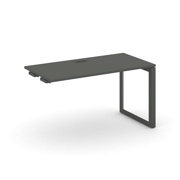 Style Project Next Стол-приставка к опор. элем. SN-59O.OPRS-001 Антрацит/Металл Антрацит/Черный Заглушка 980*600*750 - Вид 1