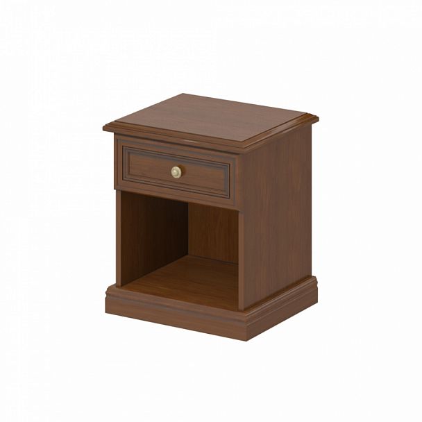 Тумба прикроватная "Версаль" ПК-ВР-ТМК50х44БО-В1-198 орех орвието - Вид 1