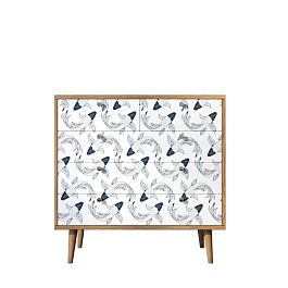 Комод Berber пять ящиков 36 принт арт BB36/Print_36 - Фото предпросмотра