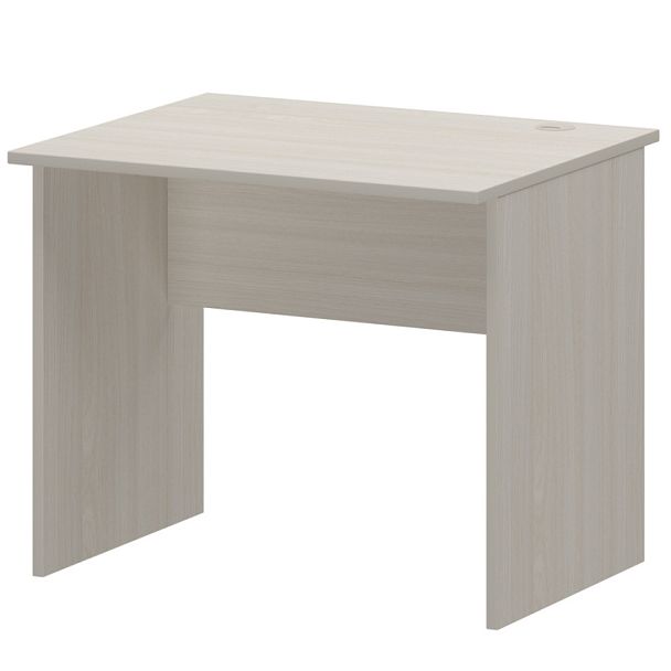 Стол с кабель каналом справа  А-001.К.ПР Ясень шимо 900x730x760 Арго - Вид 1