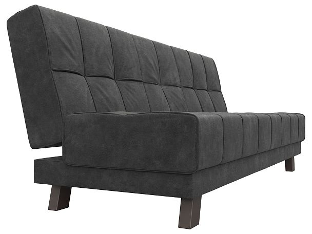 Диван прямой Винсент Велюр серый - Вид 3