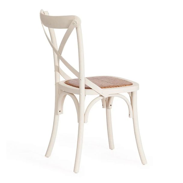 Стул Кросс/Cross (мод.CB2001), дерево вяз, Белый (butter white) - Вид 3