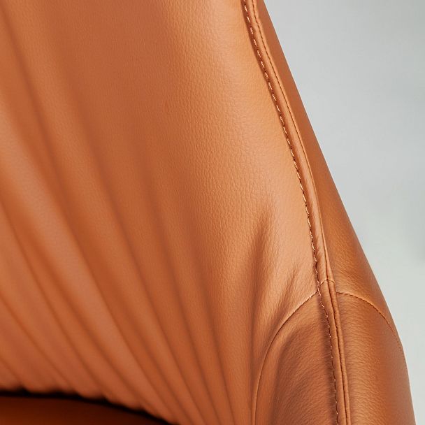 Полукресло Sofia, экокожа soft-touch, терракот - Вид 14