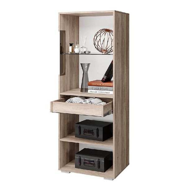 Спальня "Наоми" ШК-24 дуб каньон/графит - Вид 2