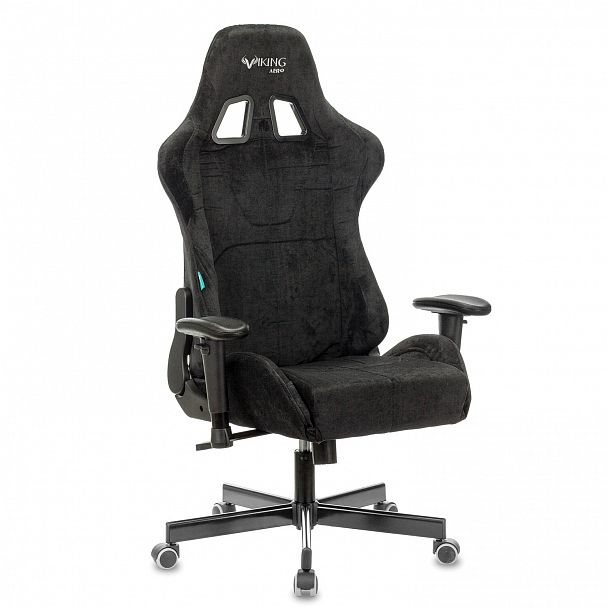 Кресло компьютерное Zombie VIKING KNIGHT, 2 подушки, ткань, черное, 1379928 - Вид 10