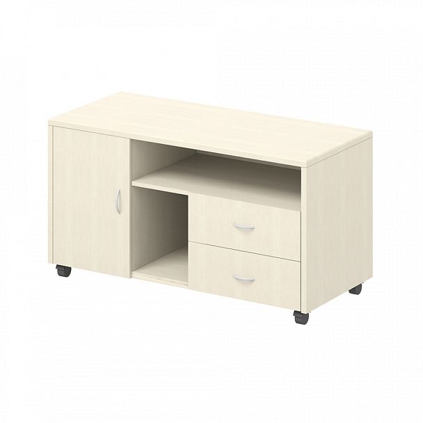 Тумба сервисная "Система-M"  ПК-ССМ-ТМВ122Х53У/35-В3-99 клен - Вид 1