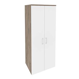 Onix Гардероб широкий глубокий O.GB-2 Тиквуд темный/Белый бриллиант 800*600*1977 - Фото предпросмотра