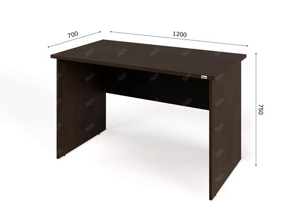 ЛАЙТ / LIGHT RLG002-12x7 Прямоугольный стол 120x70x75 Венге - Вид 2