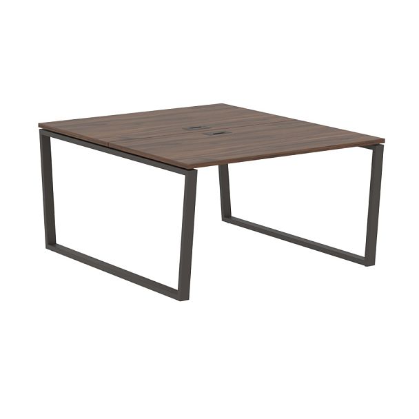 Стол 2-х местный EVWST 1316 Дуб Денвер тёмный/Мокко 1360х1606х750 EDIS - Вид 1