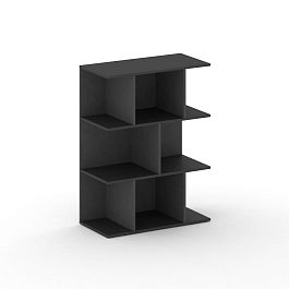 Стеллаж открытый широкий средний CRU.SO-200 Базальт UM 896*460*1202 - Фото предпросмотра