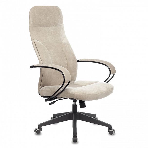 Кресло офисное CH-608, ткань, бежевое, 1614483 - Вид 2