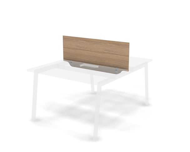 MATRIX 121P041 Экран для двойного стола 1180х16х475 Швейцарский вяз - Вид 1