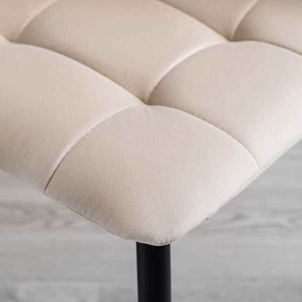 Стул Olys, велюр бежевый, ножки металл - Вид 7