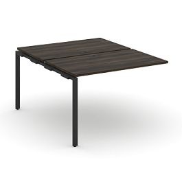 Concept Двойной наборный элемент рабочей станциии CN.DNRS-002 Дуб Мали/Металл Черный 1180*1480*750 - Фото предпросмотра