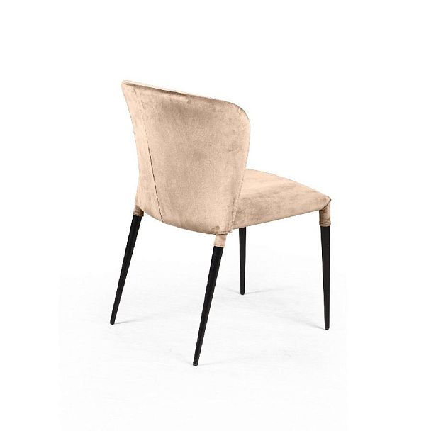 Стул Albert (Альберт), бархат бежевый 5 - Вид 6