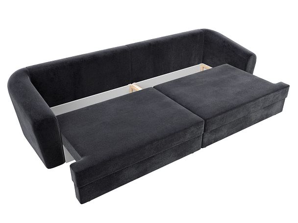 Диван прямой Милтон Велюр серый - Вид 8