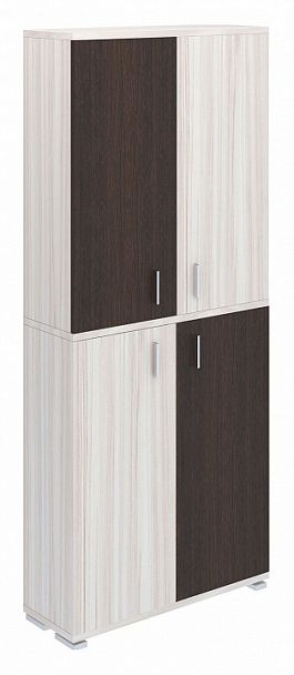 Шкаф книжный Домино ПУ-30-3 Венге - Вид 1