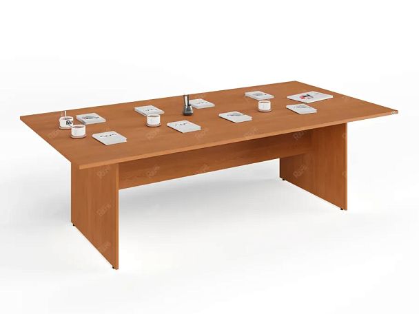 ЛАЙТ / LIGHT RLG009-24x12 Конференц-стол 240x120x75 Вишня - Вид 4