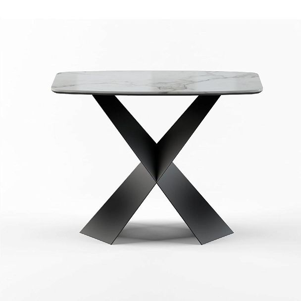 Консоль Tyler 100 керамика глянцевая, белая - Вид 3