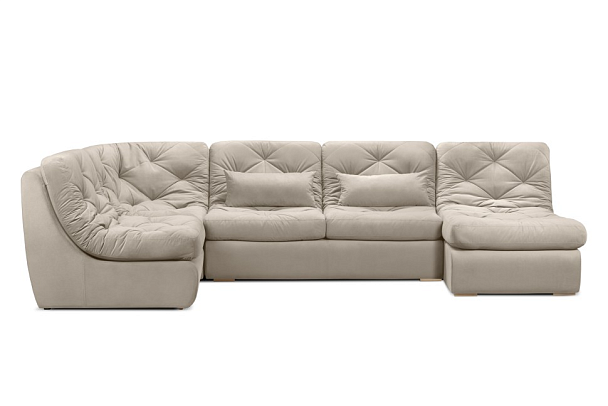 Диван «Борнео» П-образный бежевый - Вид 4