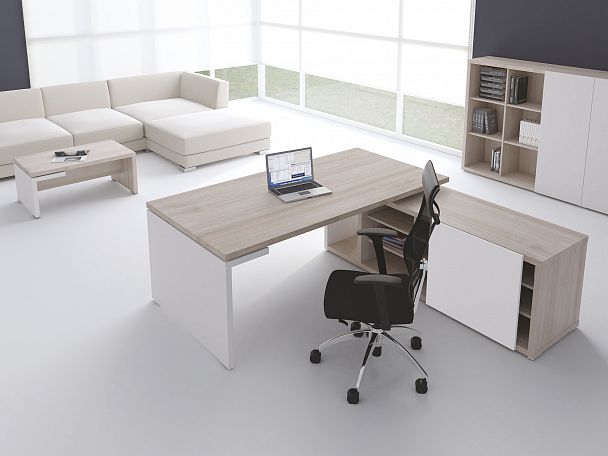 Креденция тип 1 правая Zion 189x57x69 светлый дуб - Вид 5