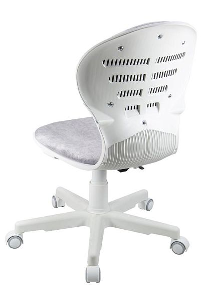 Кресло 1139 FW PL White велюр Bliss 09 аметист - Вид 6