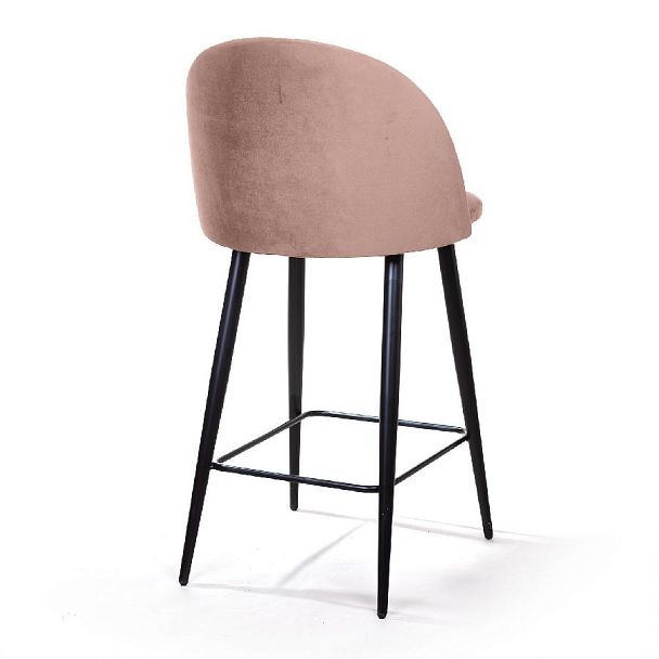 Стул полубарный Thomas, бархат бежевый 5 - Вид 7