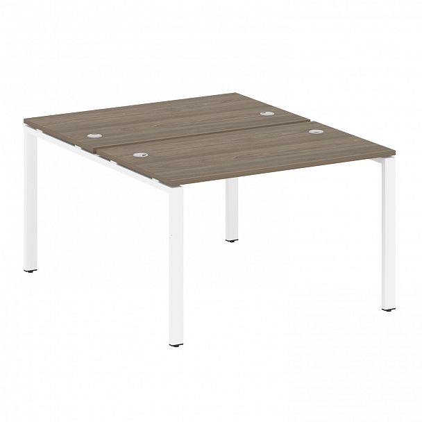 Рабочая станция "Metal System" БП.РАС-СП-2.2 вяз/белый - Вид 1